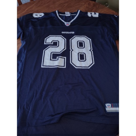 Reebok Jones #28 Blue Dallas Cowboys Jersey Size XL - Picture 1 of 5